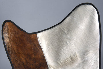 Made In Usa Genuine Leather Butterfly Chair Folding Modern Sling Seat